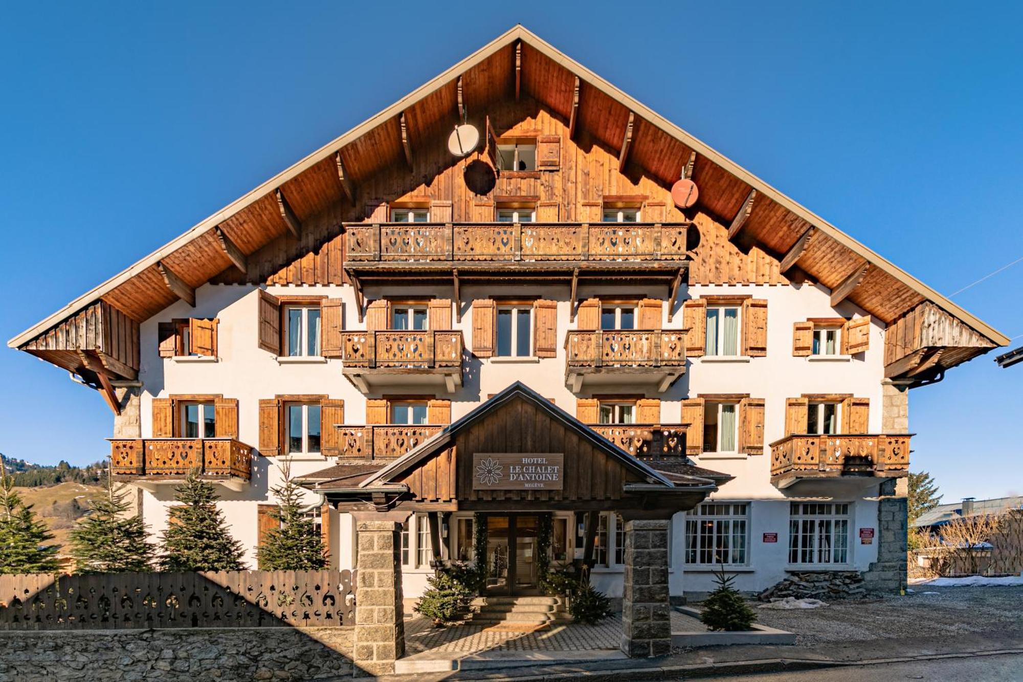 Chalet D'Antoine Megève Exterior foto